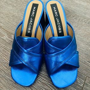 Marc Jacobs Electric Blue Sandals!